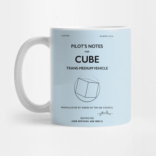 Cube (in sphere) UAP Pilot Notes Mug